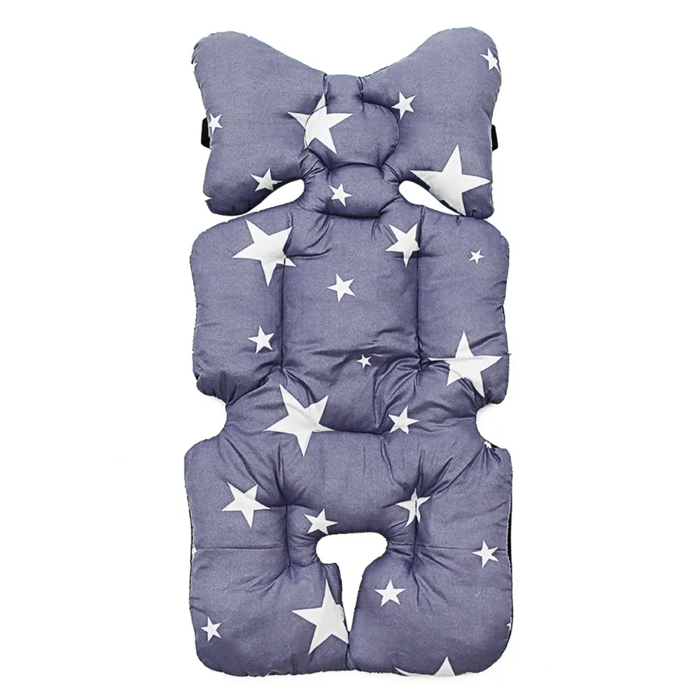 Детская коляска, хлопок, подушка, чехол для сиденья, коврик, дышащий, мягкий, автомобильный коврик, коляска, моча, подкладка, мультфильм, звезда, матрас, детская тележка