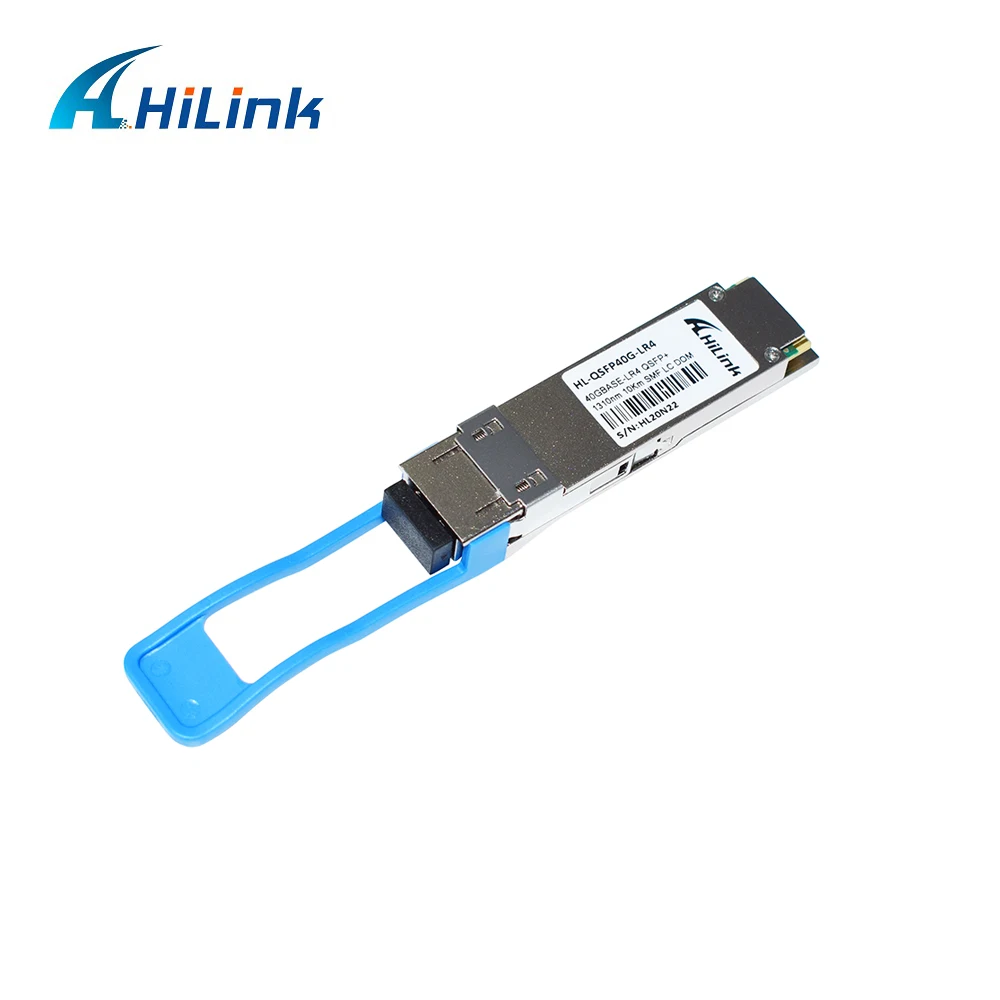 40ГБ/сек. 10km QSFP + трансивер горячее подключение Дуплексный LC разъем однорежимный |