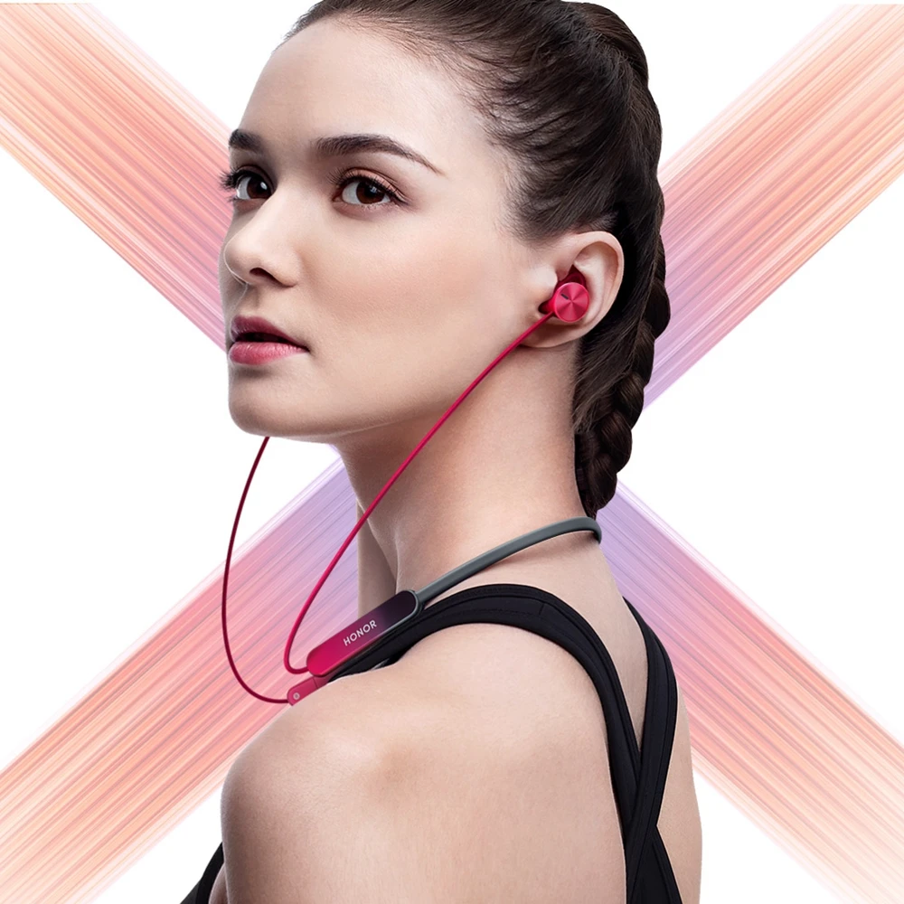 

Original HONOR XSport PRO Earphone AM66 Bluetooth 5.0 Low Latency Wireless Neckband Headphone Fast Charging Bass Stereo Headset