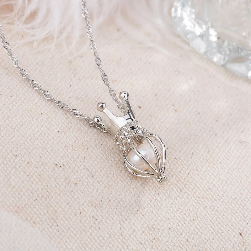 

Natural Oyster Wish Freshwater Pearl long Necklace Pendant Fashion Jewelry For Women Mysterious Surprise Jewelry Gift