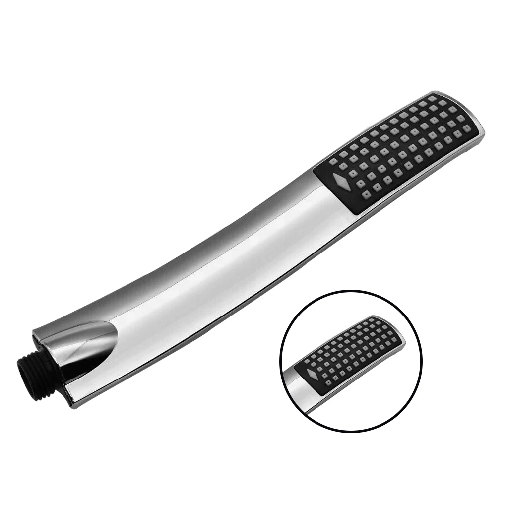 

High Pressure S-Shaped Rectangle Rainfall Rain Shower Head Filter For Water Bath Shower Adjustable Handheld Electroplating Spray