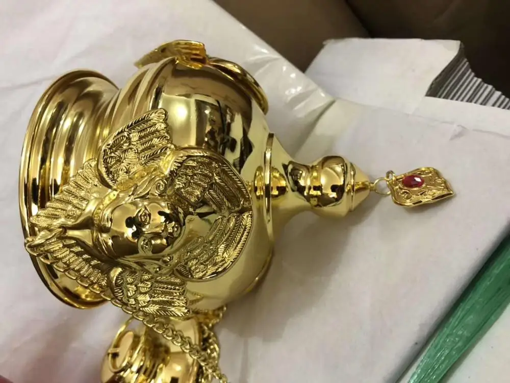 Хорошая церковная медная лампа с маслом подходит для семьи или церквей