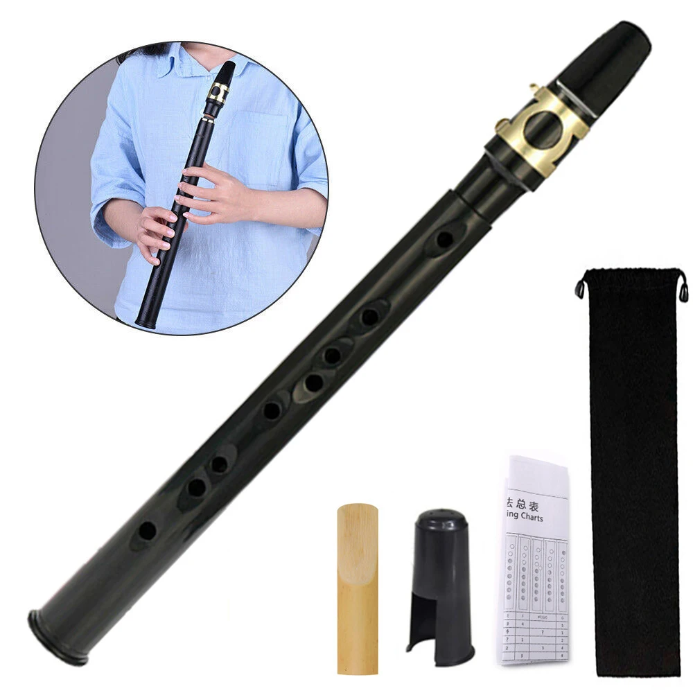 

8-Hole Musical Instrument Sax Mouthpiece Mini Saxophone Mouthpiece Saxophone Parts Portable