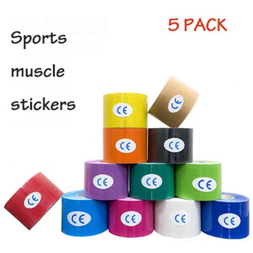 

5 шт., кинезиологическая лента для снятия боли в мышцах