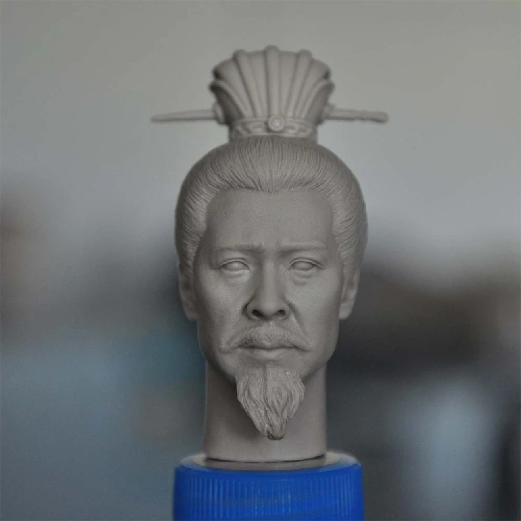 

1/6 Scale The Legend of Three Kingdoms Emperor Liu Bei with Crown Unpainted Models for 12''Figures