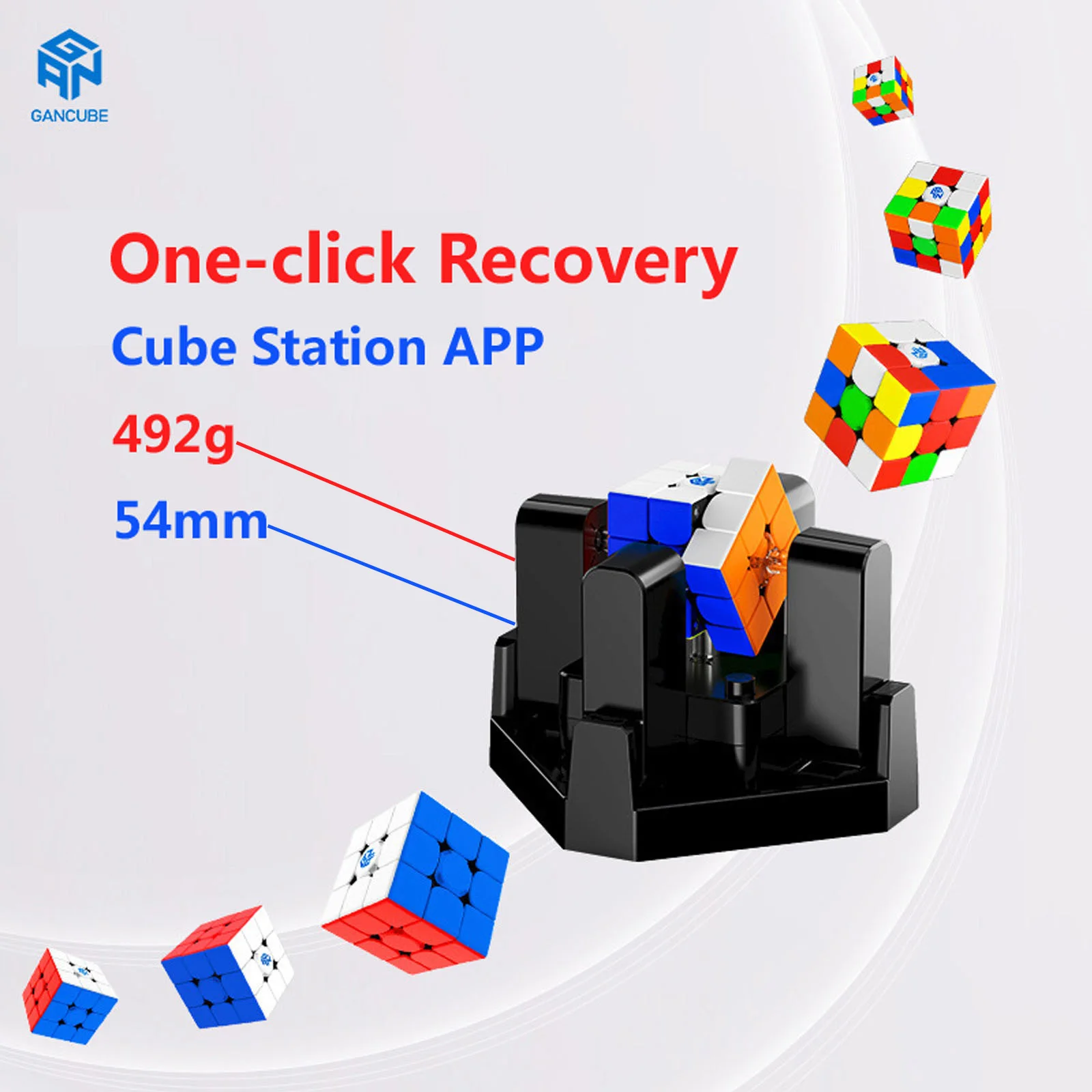 GAN ROBOT 356i 3x3x 3 скоростной волшебный куб 356 I Play 3x3 магниты для снятия стресса
