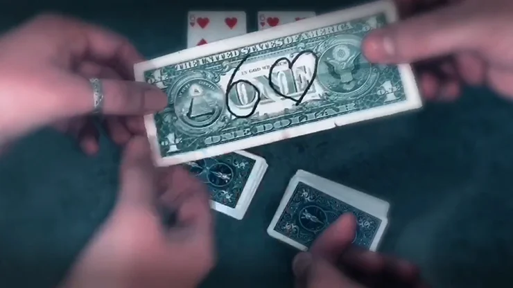 Сделка или нет синий красный от Mickael C магические карты волшебные трюки фокусы