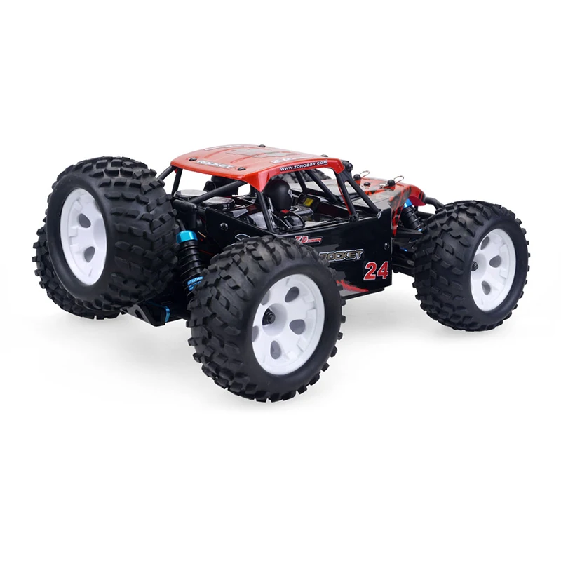 

Hot Sale ZD Racing 16428 1:16 RC Car 4WD 45km/h Brushed Motor Driving Desert Truck Bigfoot Off-Road Car Model Toy