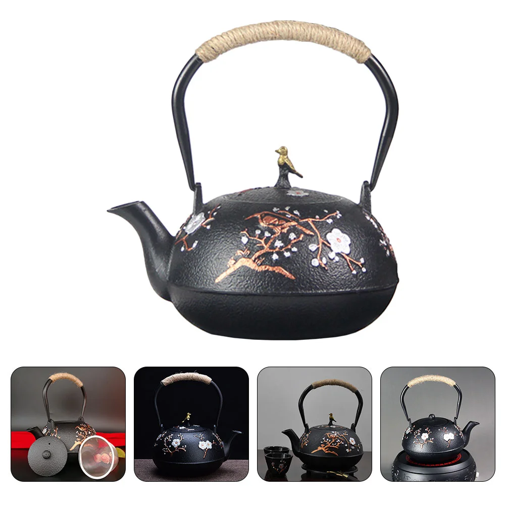 

Iron Tea Kettle Heating Water Kettle Practical Teapot Household Water Boiling Kettle