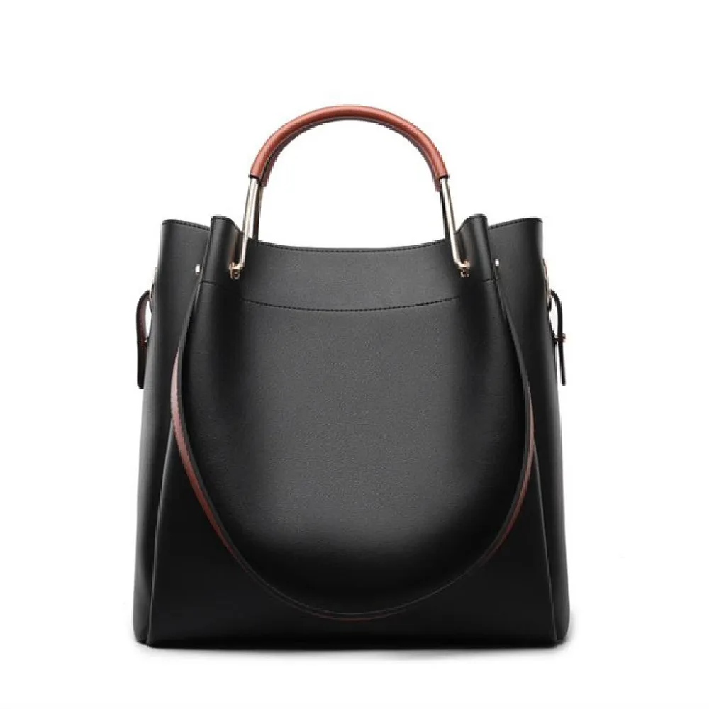 

2021 Women's handbag new trend large capacity bucket bag women's one-shoulder slanting cross bag fashion all-match color handbag
