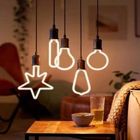 led energy saving light bulb interior decoration modeling lamp kitchen living room bedroom table lamp chandelier e27 interface