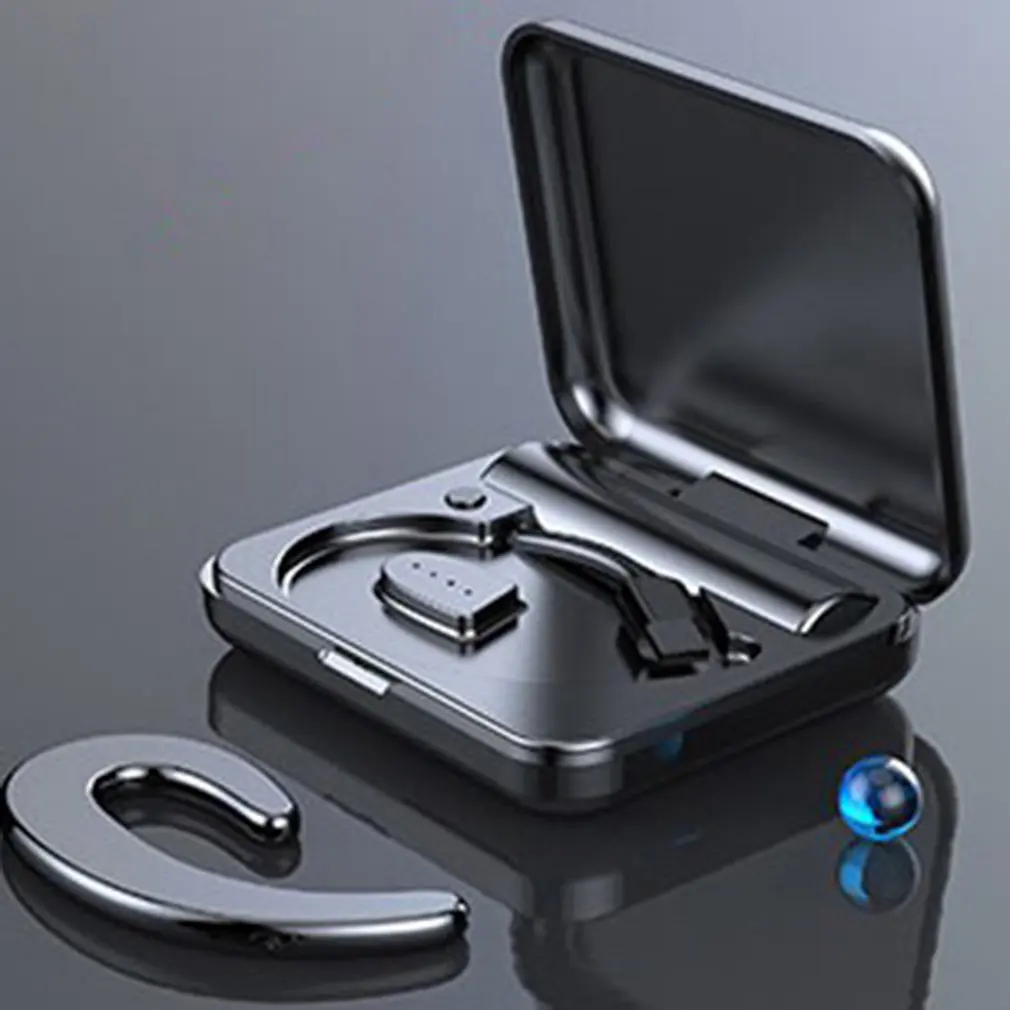

Integrated Bone Conduction Earphone Wireless Bluetooth-compatible 4.2 Sport Stereo Headset Waterproof Headphone For Laptop
