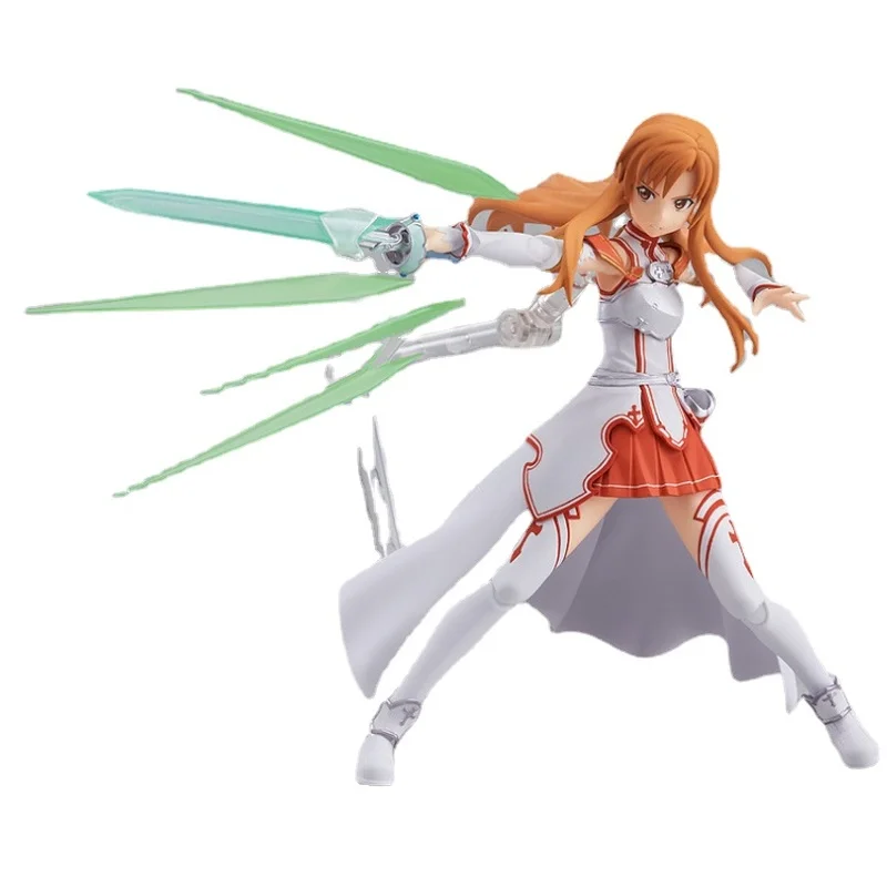 Аниме меч искусство онлайн Asuna Yuuki Figma 178 ПВХ фигурка полная модель игрушки |