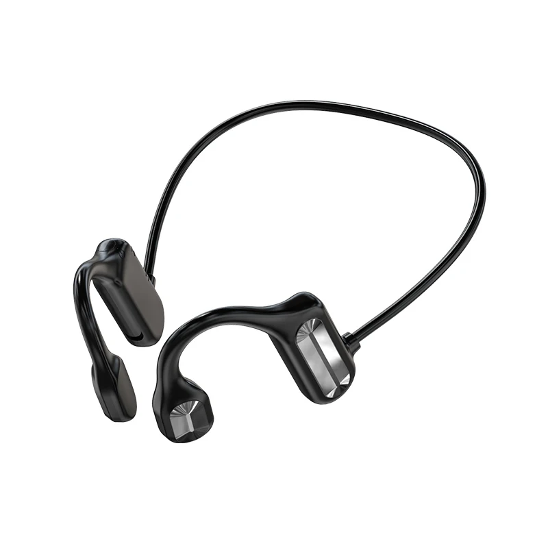 

New Wireless Bone Conduction Bluetooth Headset Sports Hanging Ear Earphone Stereo Hands-free With Microphone For Running