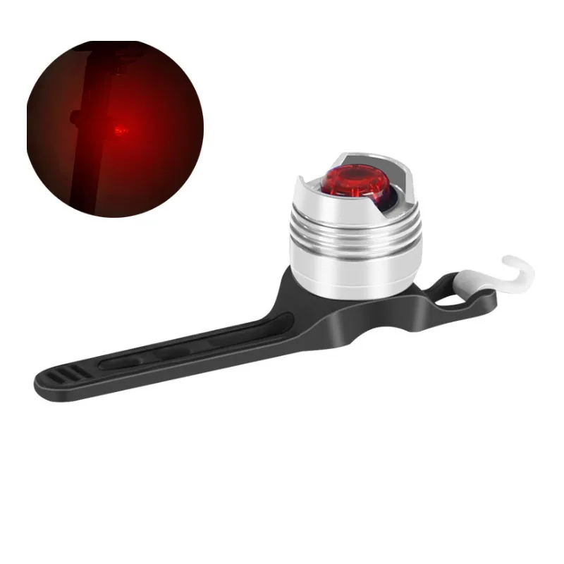 2pcs lot Предупреждение задний светильник-вспышка для Xiaomi Mijia M365, Электрический ночной велосипедный безопасный декоративный светильник, запчасти для скутера - Цвет: 2pcs lot