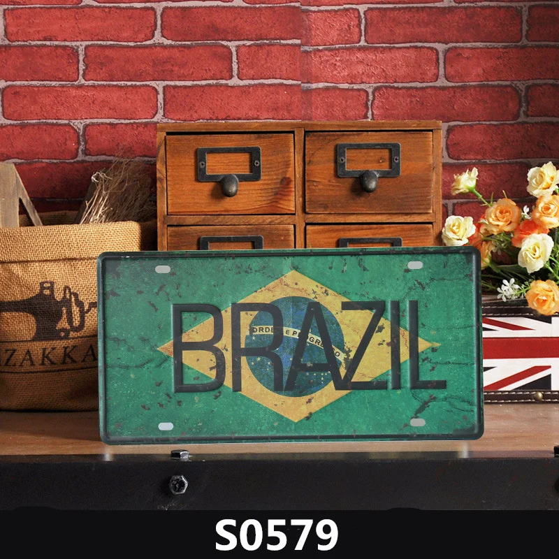 S0579 Шоссе 66 США, винтажные металлические жестяные знаки, номерной знак автомобиля, табличка, плакат, бар, клуб, стена, гараж, домашний декор, украшение для магазина - Цвет: S0579