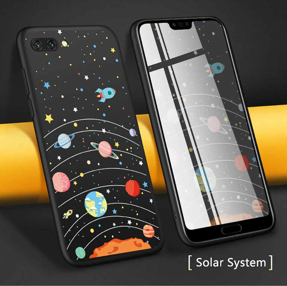 ASINA чехол с рисунком для huawei Honor 10, силиконовый чехол, милый 3D рельефный противоударный бампер для huawei Honor 8x Honor 9 Lite
