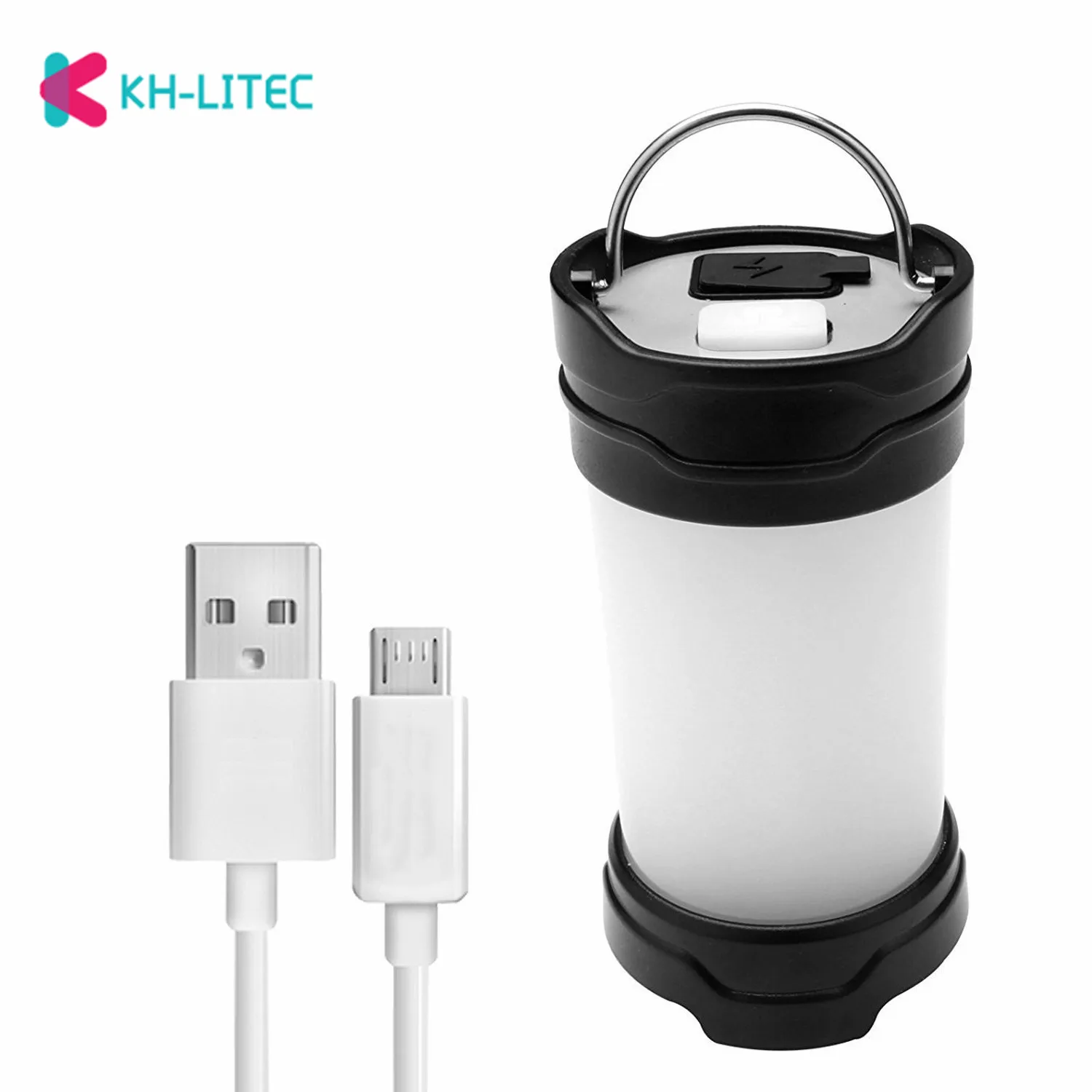 

Портативные фонари с перезаряжаемым от USB аккумулятором, 7 режимов, светодиодный фонарь, белый/красный свет, светильник, уличная лампа для кемпинга