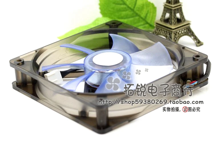 

Taiwan AVC 12CM 12V 0.12A Four-Wire PWM Speed Control Mute Cooling Fan