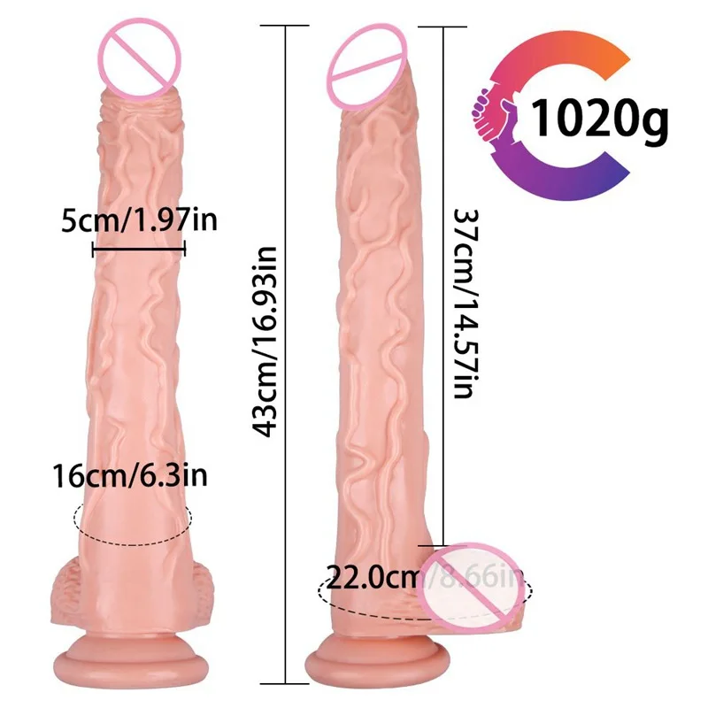 ICEPOINT 42*5 см длинные фаллоимитаторы для женщин секс-игрушки фаллоимитатор