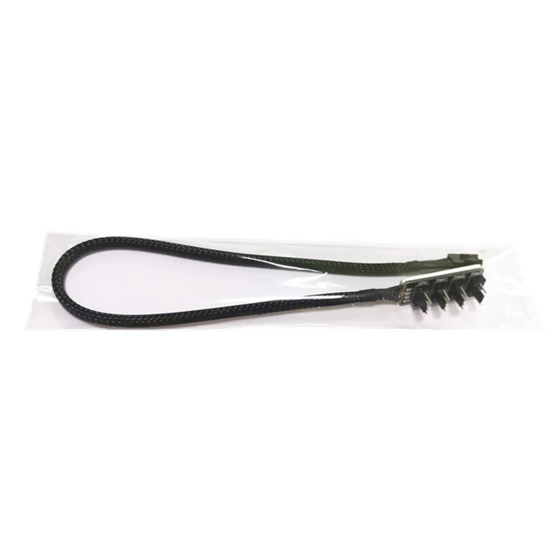 4 Port 40cm 1 to 4-pins Molex TX4 PWM CPU Cooler / Case Chasis Cooling Fan Power Cable Hub Splitter Adapter | Компьютеры и офис