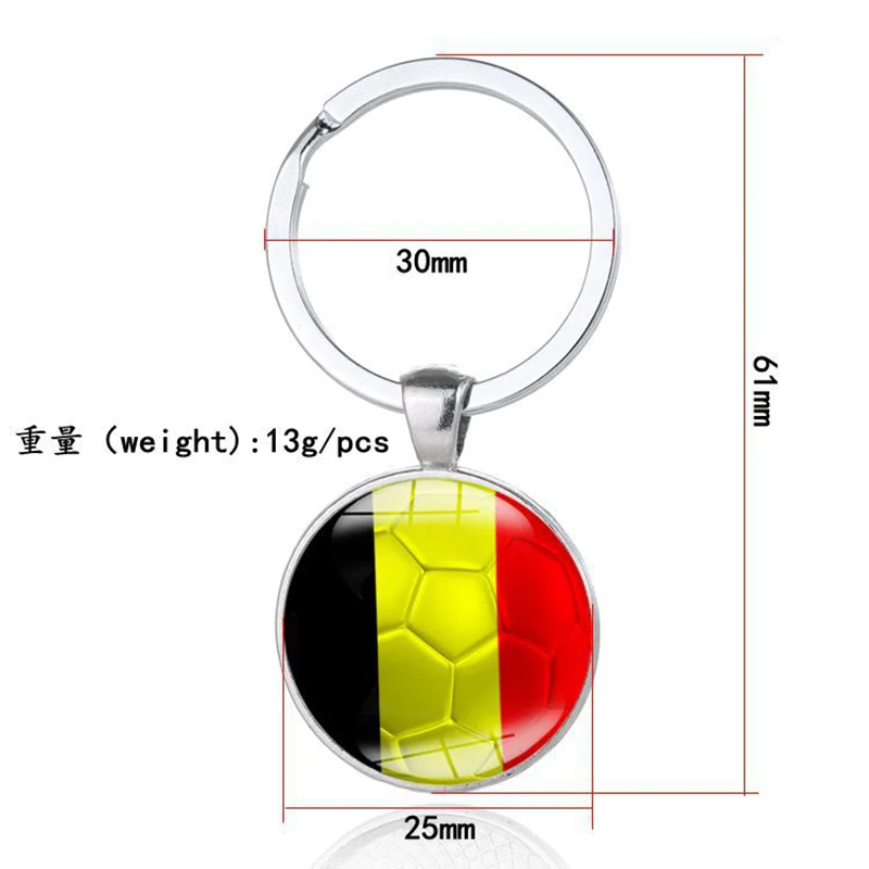 FIMAODZ новейший футбол Мировой Кубок брелок флаг Испании Германии американского