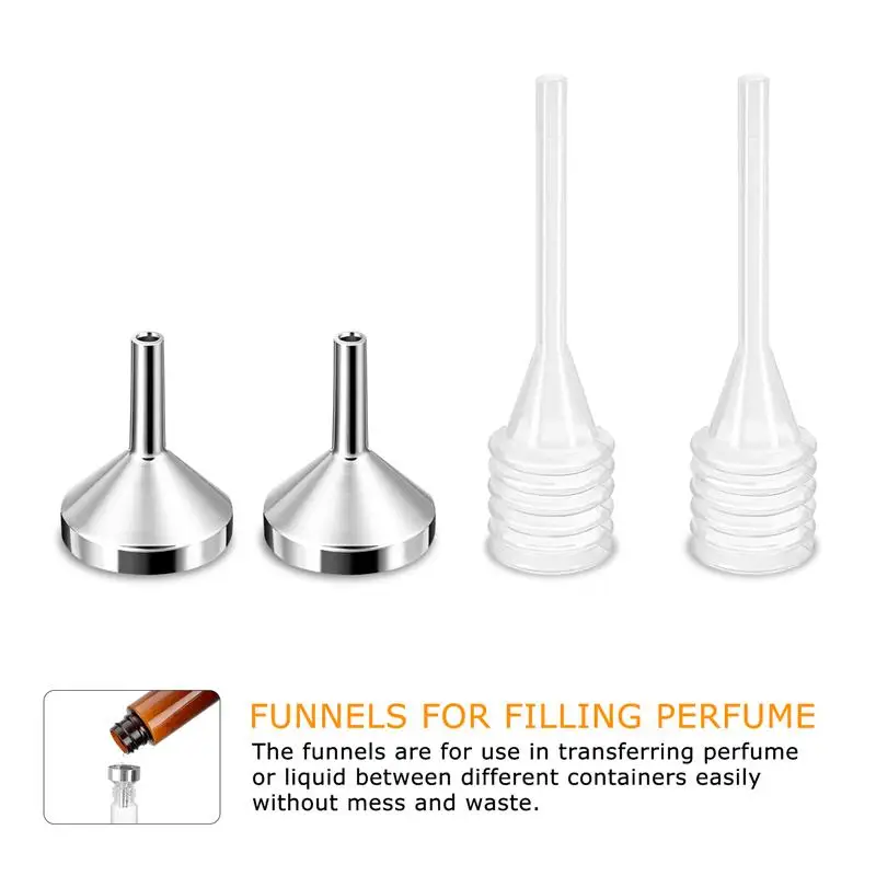 

12 Pcs Funnels Professional Funnels for Filling Perfume for Home