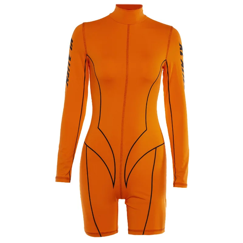 

Sports wear for women gym One piece sportswear Yoga Set Long sleeve Rompers Gym Clothing outdoor workout Running Sports Suits