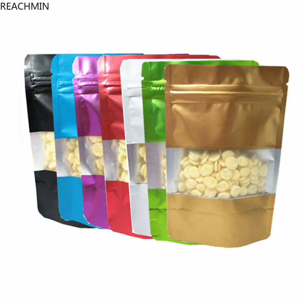 Пакеты из матовой алюминиевой фольги на молнии 12 х20 см | Дом и сад