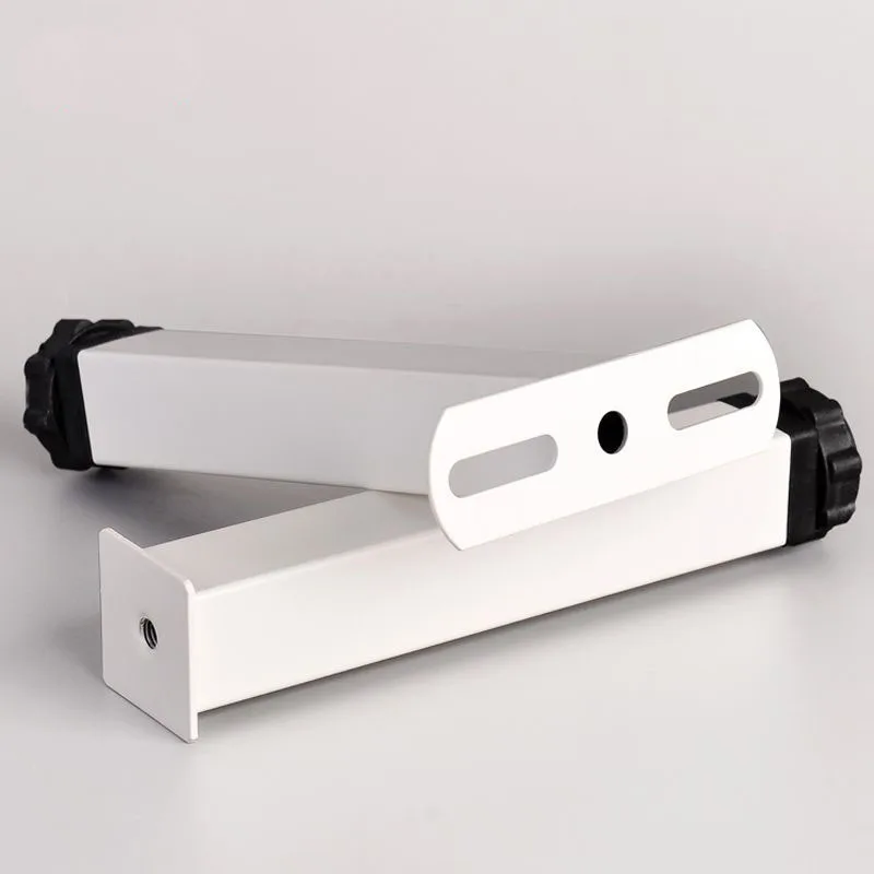 

1pcs White Cold Rolled Steel Adjustable Furniture Legs Feet Replacement Table Cabinet Furniture Legs 15/18/20/22/25/30/35cm