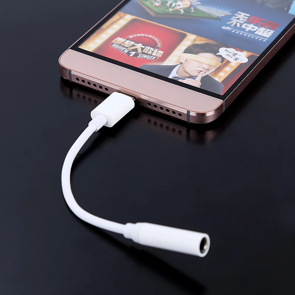 Аудиоадаптер кабель-переходник для Letv LeEco Le2 Le 2 Max2 Type-C на 3 5 мм USB 1 кабель наушников