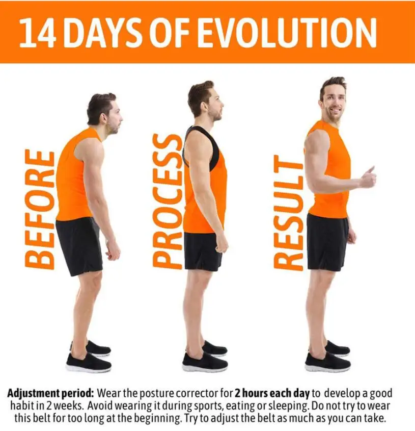 Корректор осанки для мужчин и женщин регулируемый ортопедический пояс поддержки