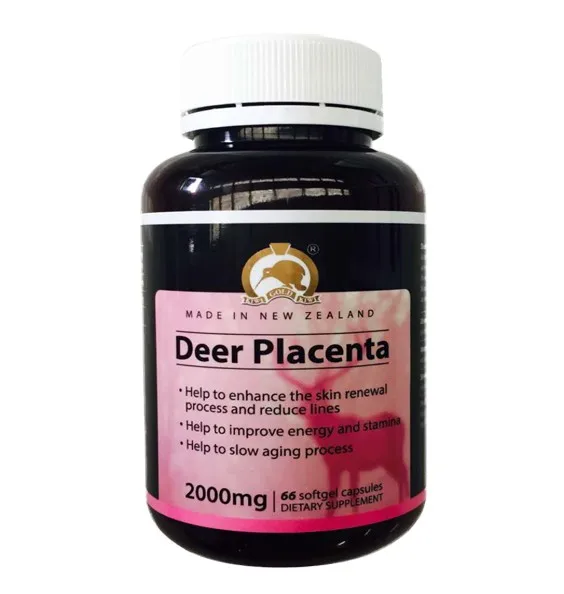 Новая Зеландия золото киви олень капсула плаценты для женщин здоровье и красота