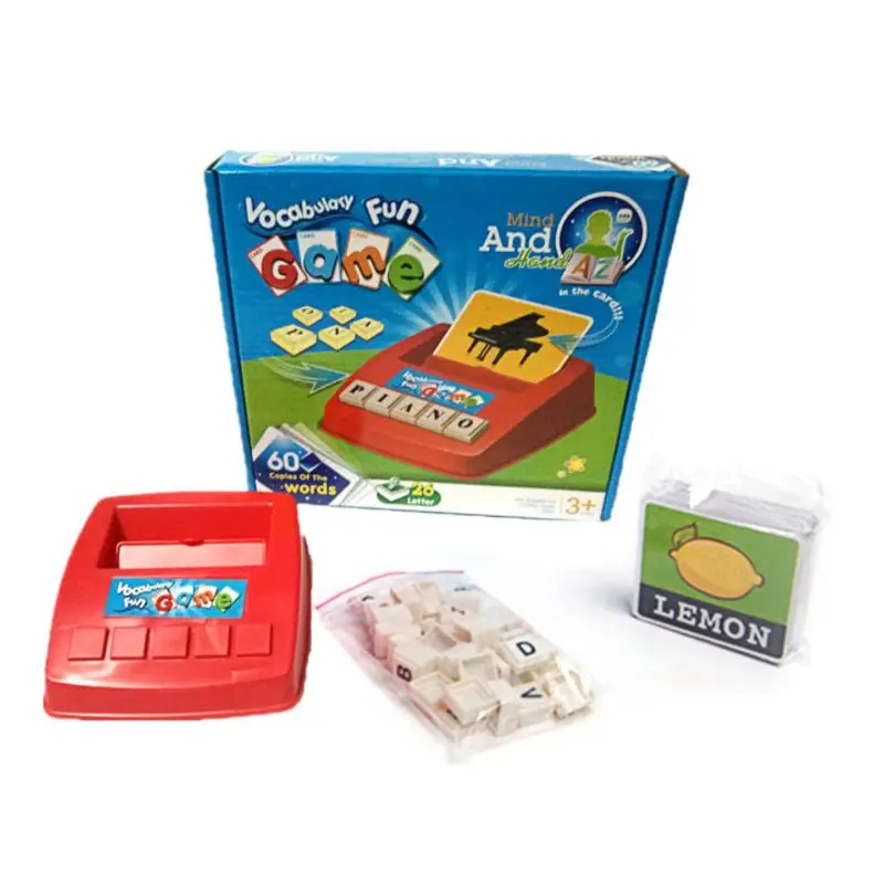 

Spelling Game English Letter Alphabet Early Learning Educational Children Toy Kids Gift