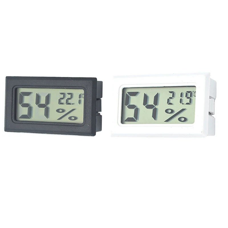 Мини цифровой ЖК-дисплей закрытый удобный Измеритель влажности термометр датчик