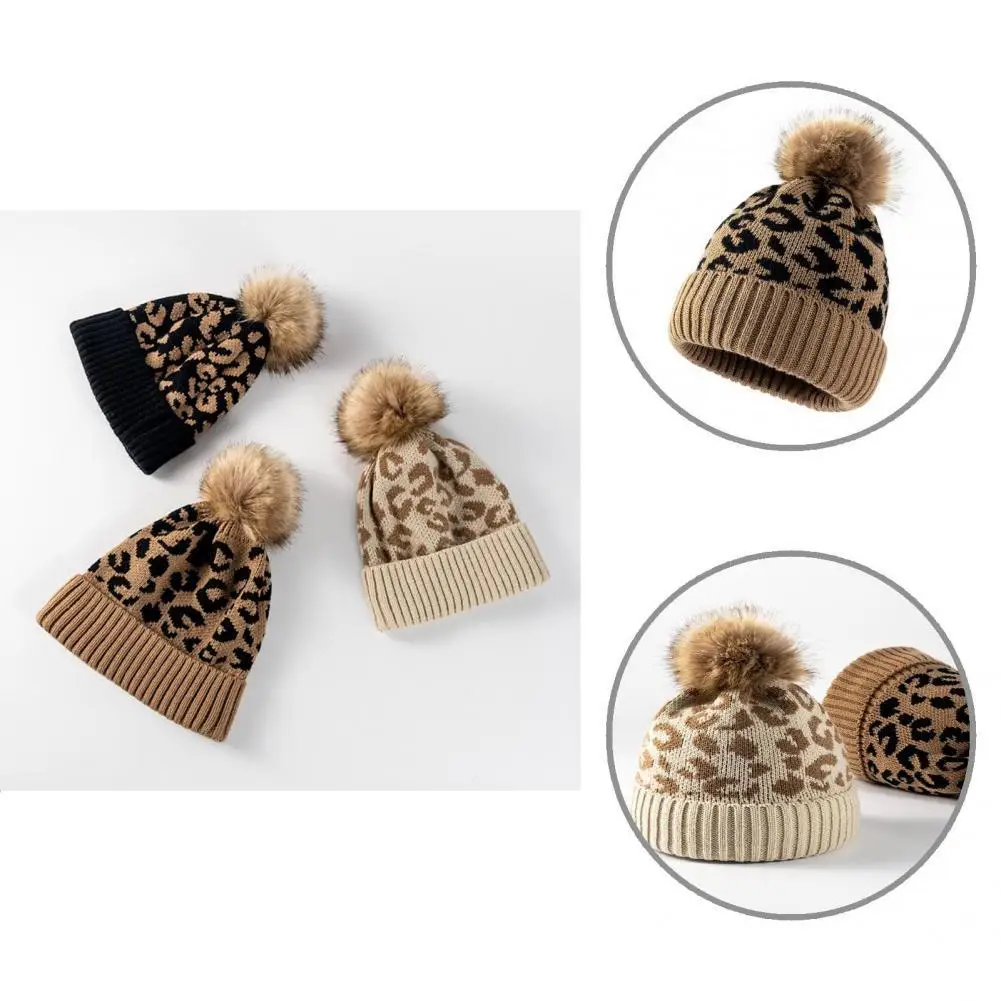 

Skin-friendly Durable Winter Travel Knitted Hat Unisex Knitted Beanie Hat Solid Color for Outdoor