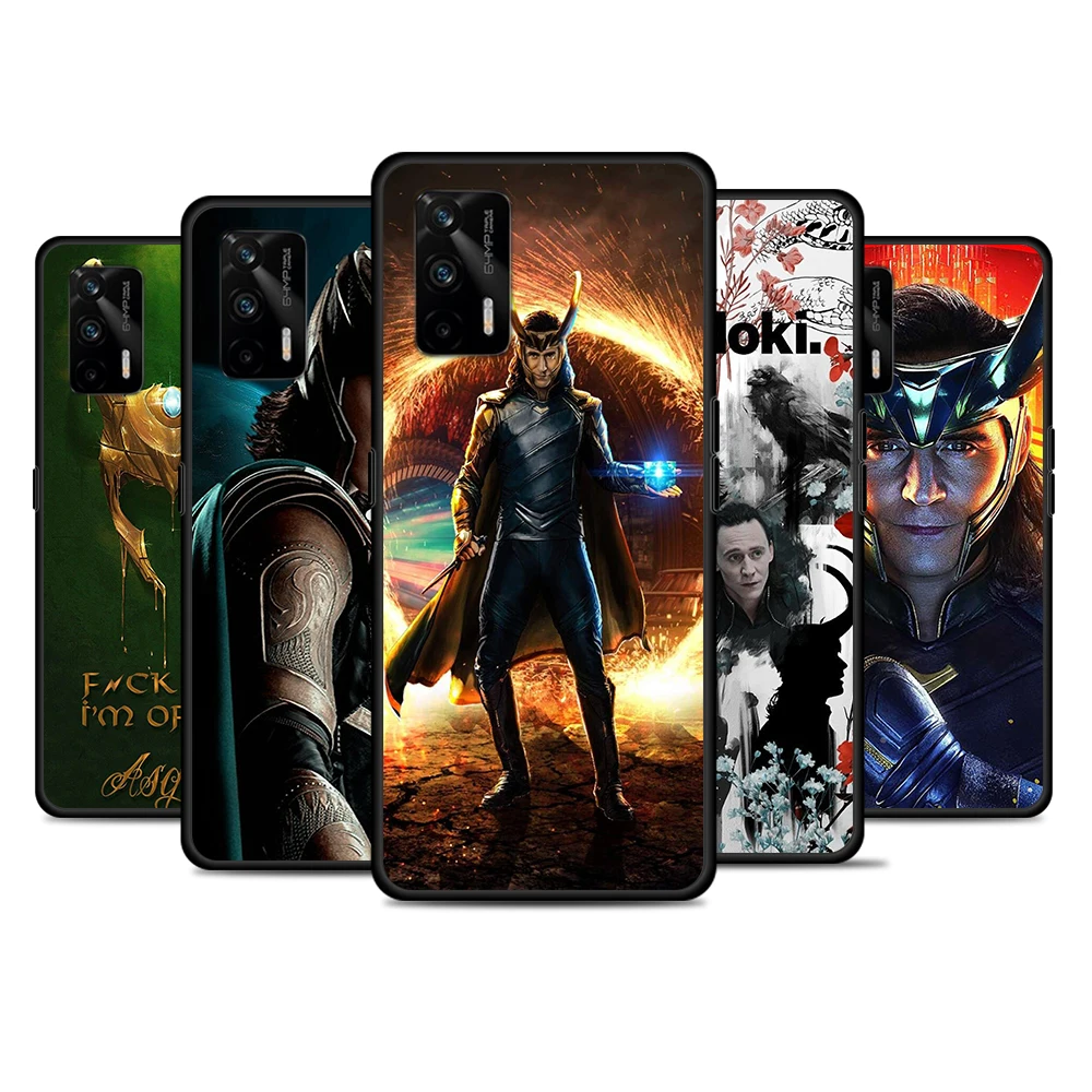 

Avengers Loki For Realme 8 GT Neo Flash Edition Explorer Master Q3 Pro Narzo30 C21 C20 C11 C20A C21Y Phone Case