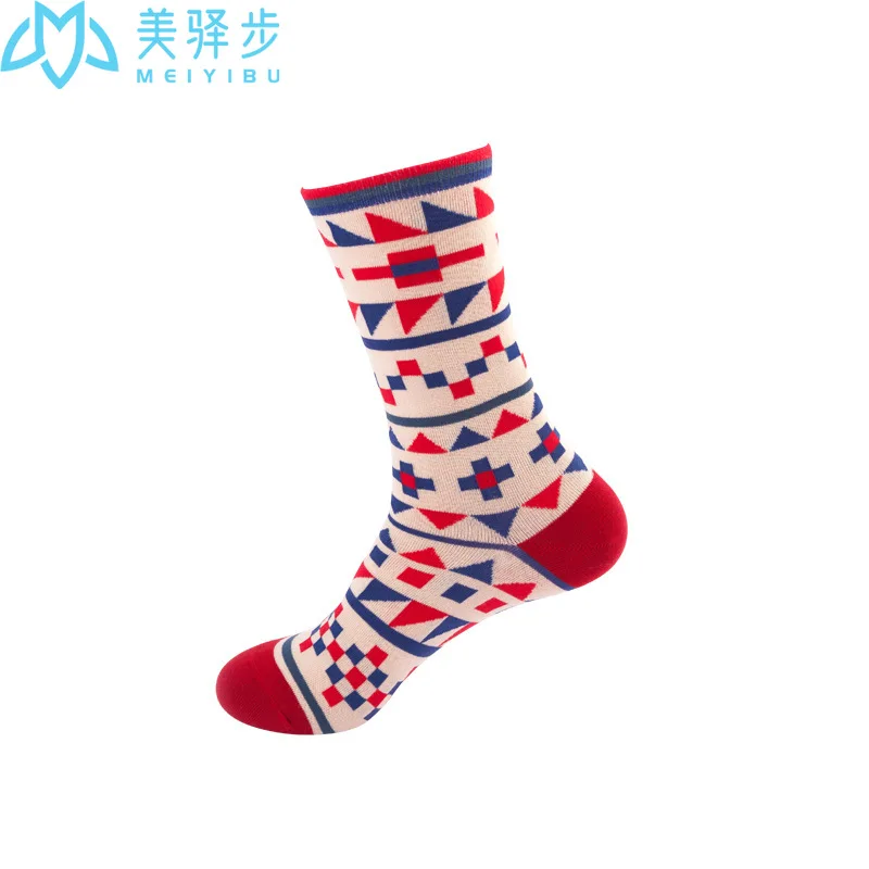 5 pairs per set Women's Autumn and Winter Socks Fashion European and American Tube Fashion Stockings