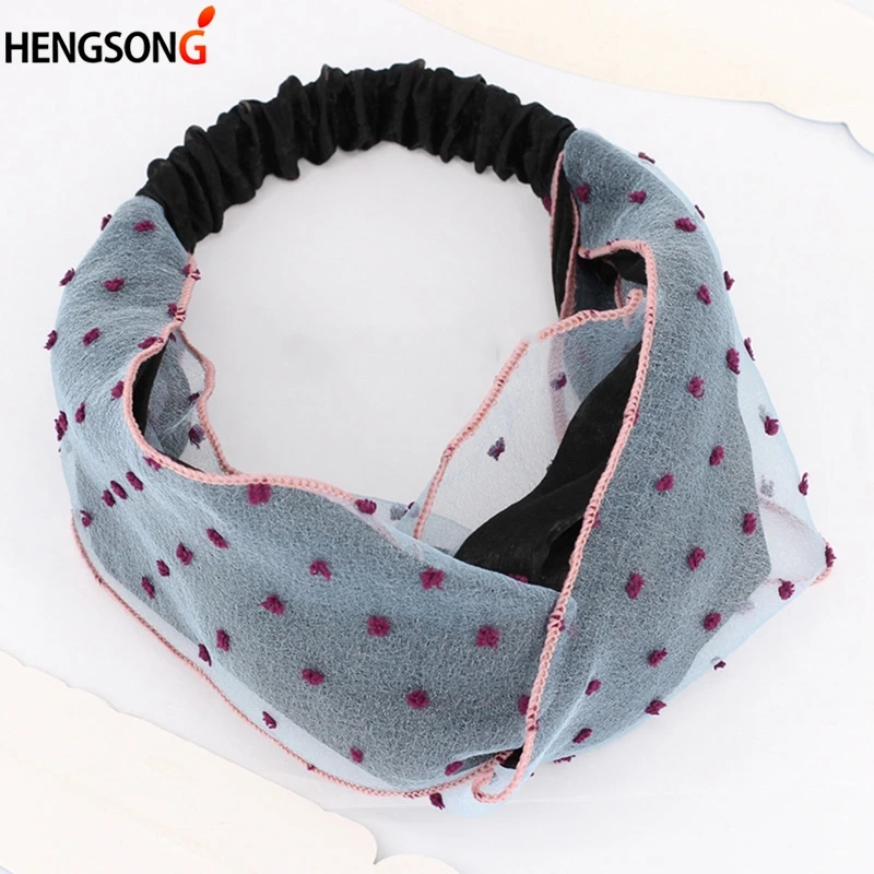 Повязка для волос с принтом женская повязка на голову узлом йоги тюрбан головной