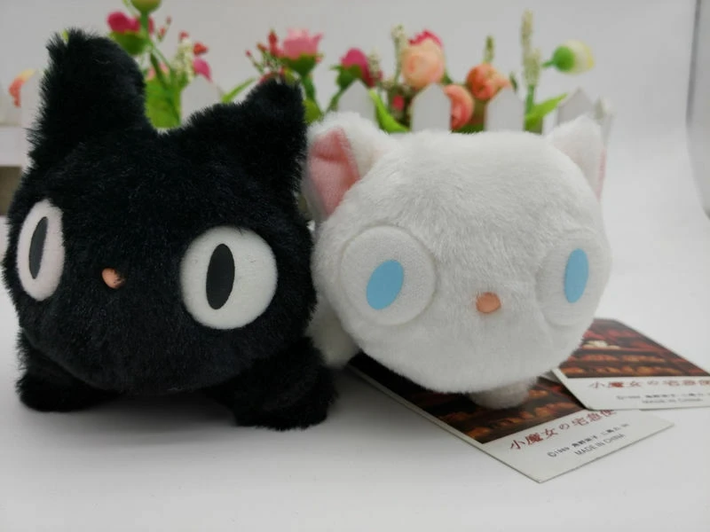 15 см Симпатичная японская плюшевая игрушка служба доставки черный Кот Jiji мягкий