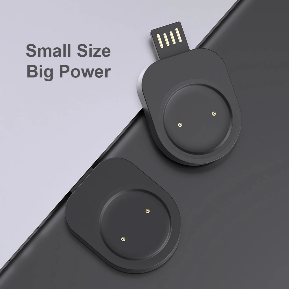 

Smartwatch Dock Charger Adapter USB Charging Cable Cord for Amazfit GTR 2(GTR2e)/GTS 2 mini (GTS2e) Bip U Pro T-rex Pro