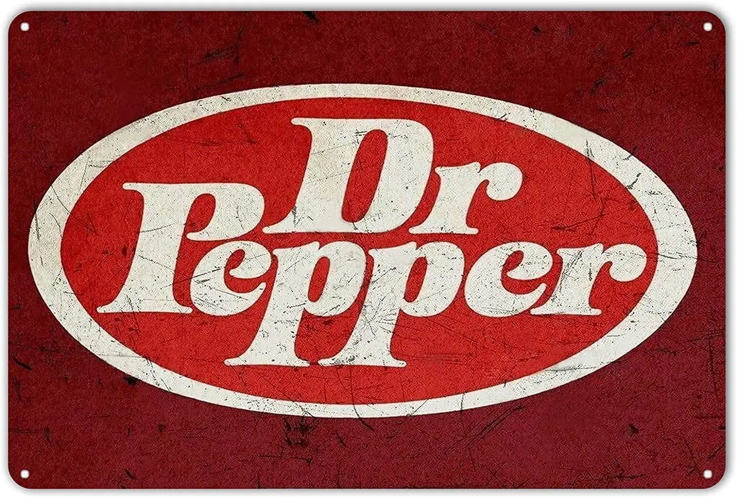 

Dr Pepper Soda Pop store advertisement vintage style metal tin sign vintage wall decoration bar decoration sign 8 x 12 inches