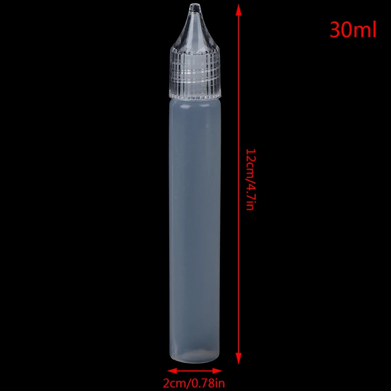 30ml 2 шт. 15 мл/30 мл Белый пластиковый Клей игла аппликатора сжимаемая бутылка для бумага для квиллинга DIY Скрапбукинг материалы для бумажного моделирования - Цвет: 30ml