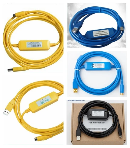 Новый 2017 кабель GPW CB03 USB CB02 серии для HMI Сенсорный экран программирования CB03|for