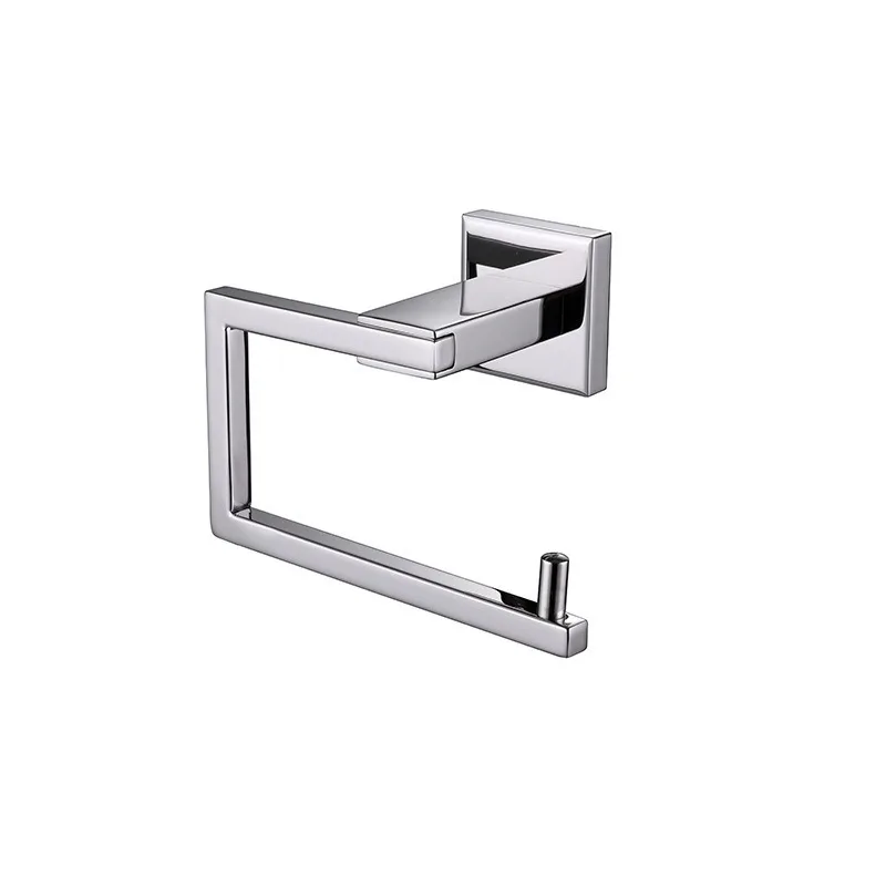 

304 Stainless Steel Kitchen Bathroom Towel Dispenser 3M Stick Suction Cup Toilet Paper Holder Bathroom Accessories WF