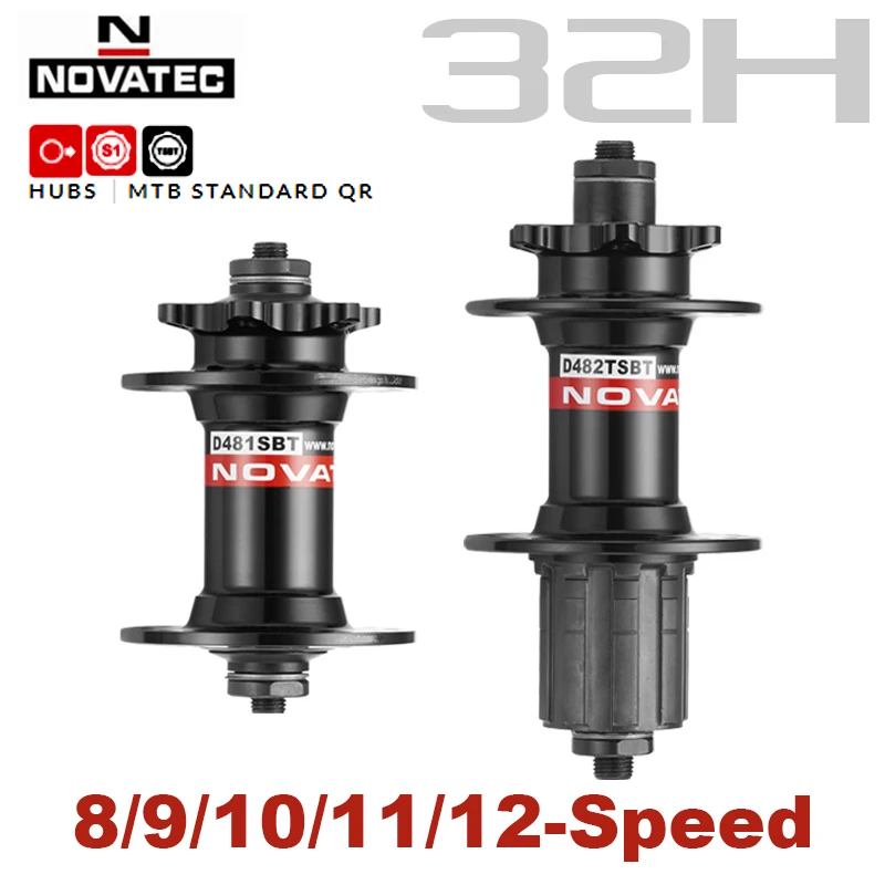 Ступица подшипника NOVATEC для горного велосипеда 32 отверстия 8 9 10 11 Аксессуары Shimano