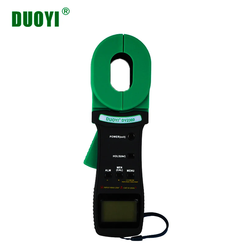 Цифровой тестер сопротивления заземления DUOYI DY2300 с 99 точками передачи данных