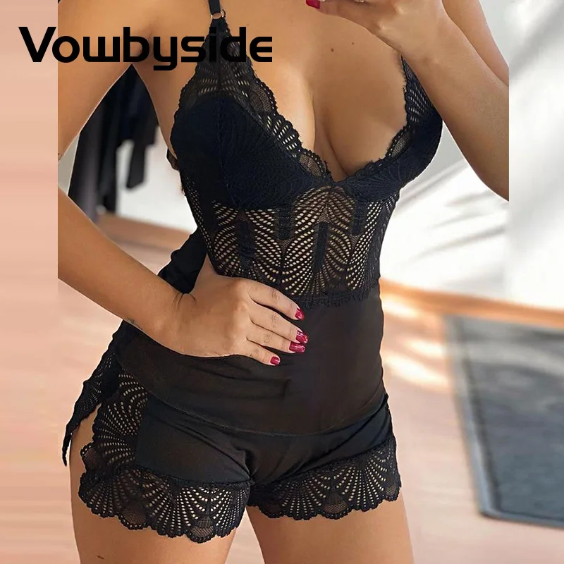 

Ажурный кружевной комплект на бретельках одежда для сна и отдыха