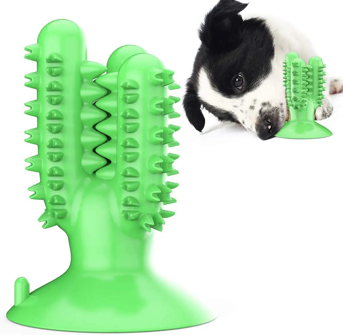 

Dog Teeth Cleaning Toy Dog Toothbrush Chew Toy Natural Rubber Dental Care Cleaning Stick Toy for Small Medium Large Pet