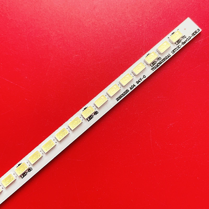 TCL L39F2560/L39F2550E LE39D8800 светодиодная подсветка T52M390354AI1ET13T35_Rev1.0 72 светодиода 494 мм -